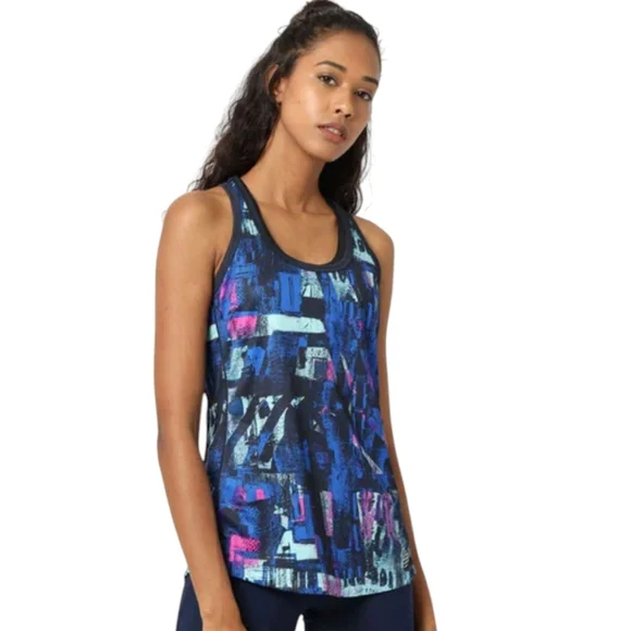 New Balance Printed Racerback Tank M - Picture 1 of 10